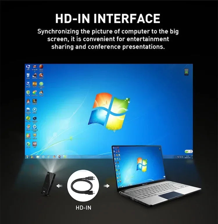 View-Go Portable Projector 4K